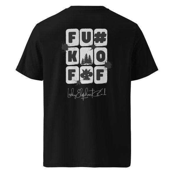 LEC F#ck off Organic Ribbed Neck T-Shirt