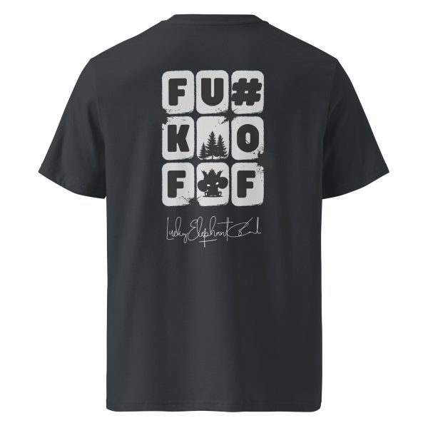 LEC F#ck off Organic Ribbed Neck T-Shirt - Image 10